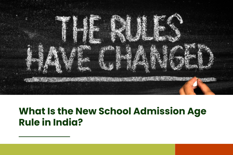 What Is the New School Admission Age Rule in India